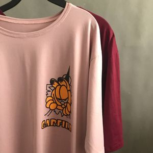 خرید اینترنتی تیشرت لانگ و لش گارفیلد