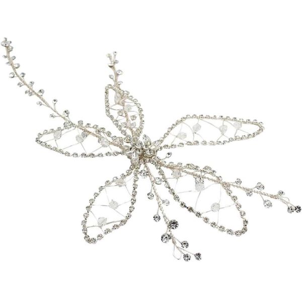 ریسه مو و شنیون مو کریستالی مرواریدی