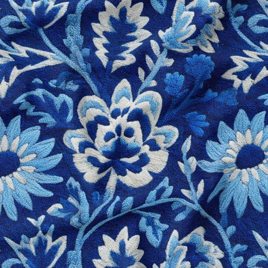 مشخصات پارچه مخمل روتختی یک نفره پارچه باما طرح سه بعدی گل سنتی کد 5014221