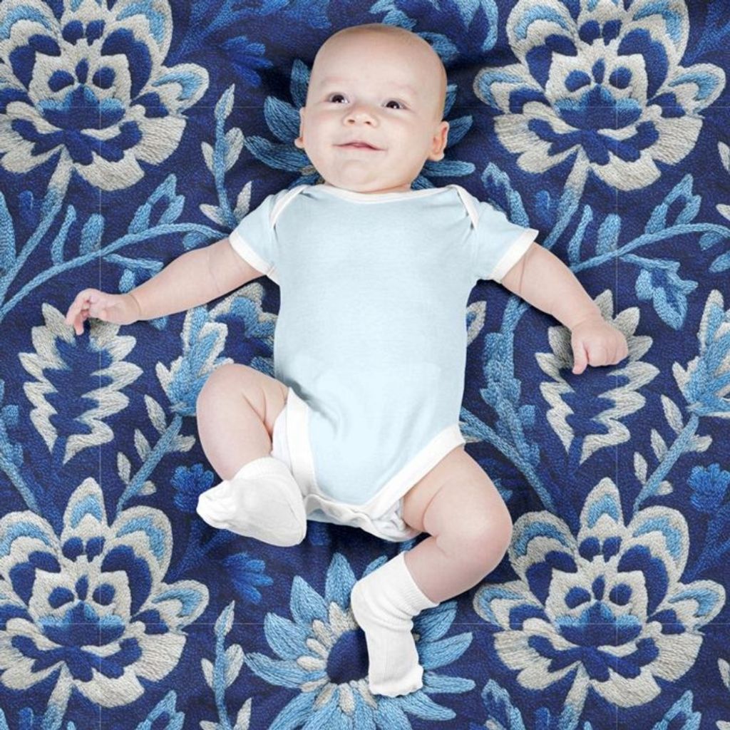 مشخصات پارچه مخمل روتختی یک نفره پارچه باما طرح سه بعدی گل سنتی کد 5014221