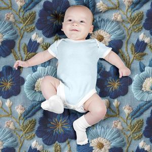 خرید انلاین پارچه مخمل روبالشی پارچه باما طرح سه بعدی گل سنتی کد 5014222