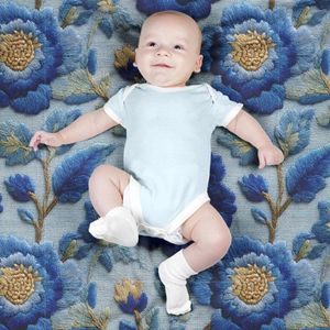 خرید آنلاین پارچه مخمل روبالشی پارچه باما طرح سه بعدی گل خاطره کد 5014227