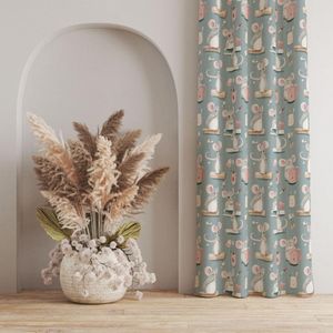 فروش اینترنتی پارچه مخمل روبالشی پارچه باما طرح سه بعدی موش کیوت کد 5014237