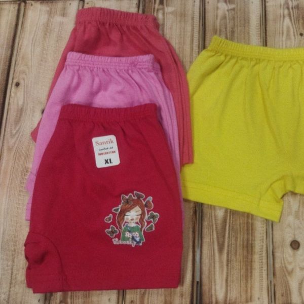 شورت نخ پنبه ای دخترانه