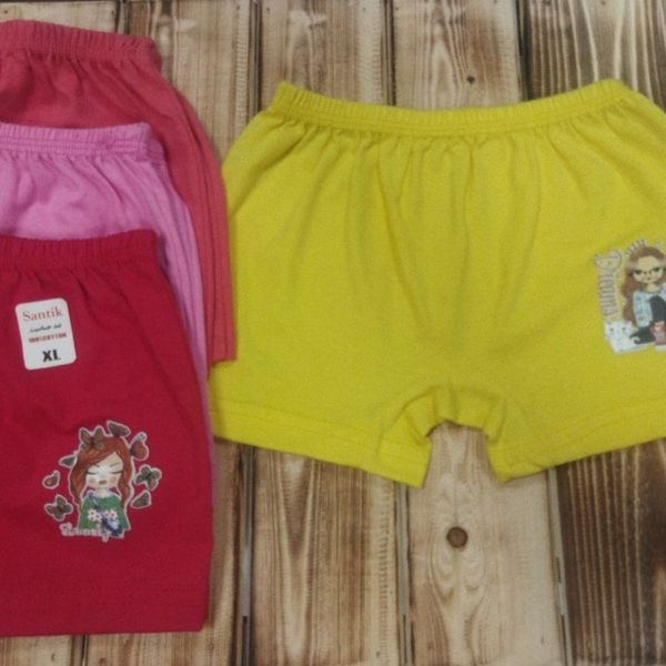 شورت  پادار دخترانه