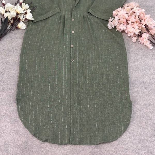 مانتو بلند دکمه دار فانوس