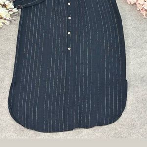 خرید آنلاین مانتو بلند دکمه دار فانوس