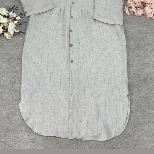 مانتو بلند دکمه دار فانوس