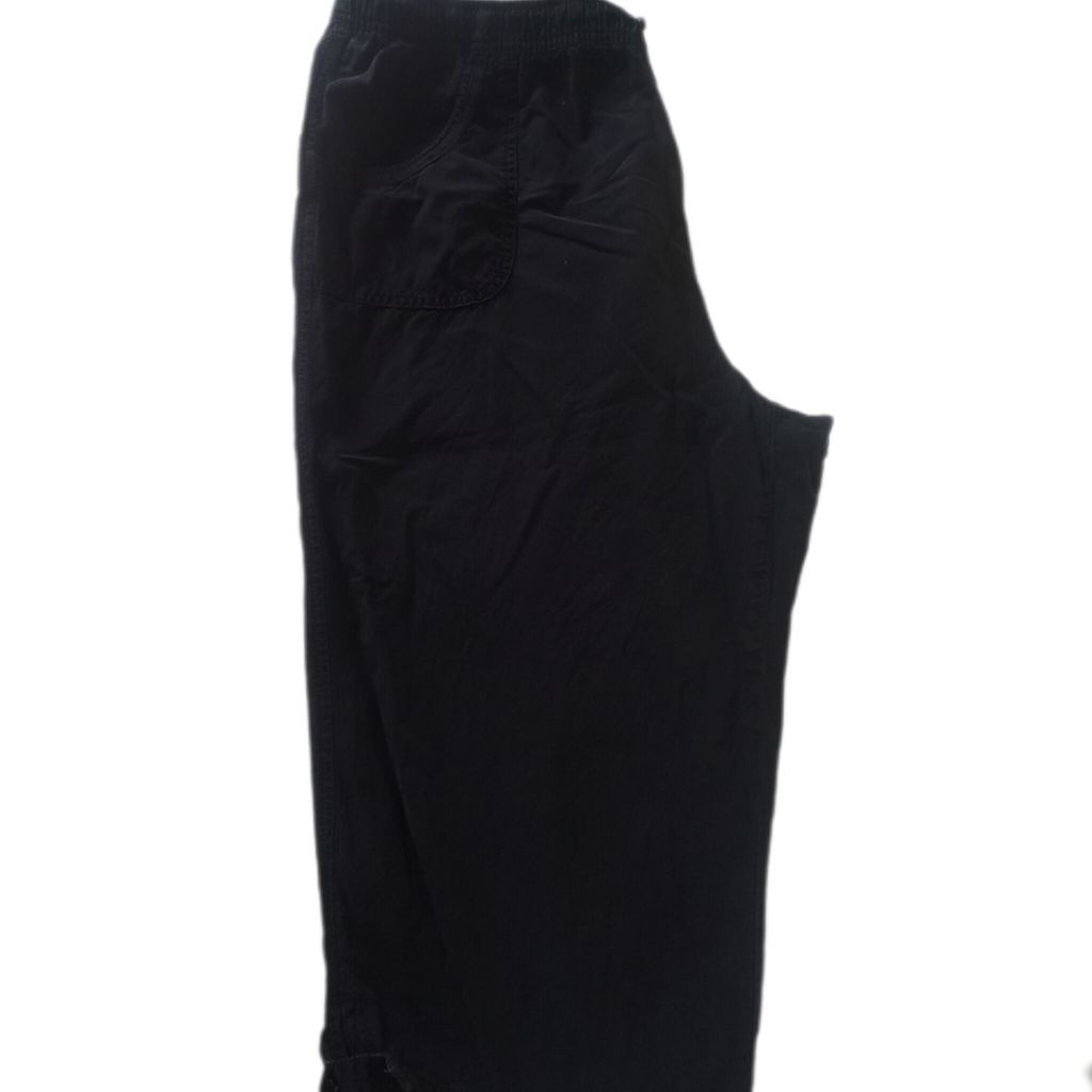 فروش اینترنتی شلوارک لنین مشکی کد 627