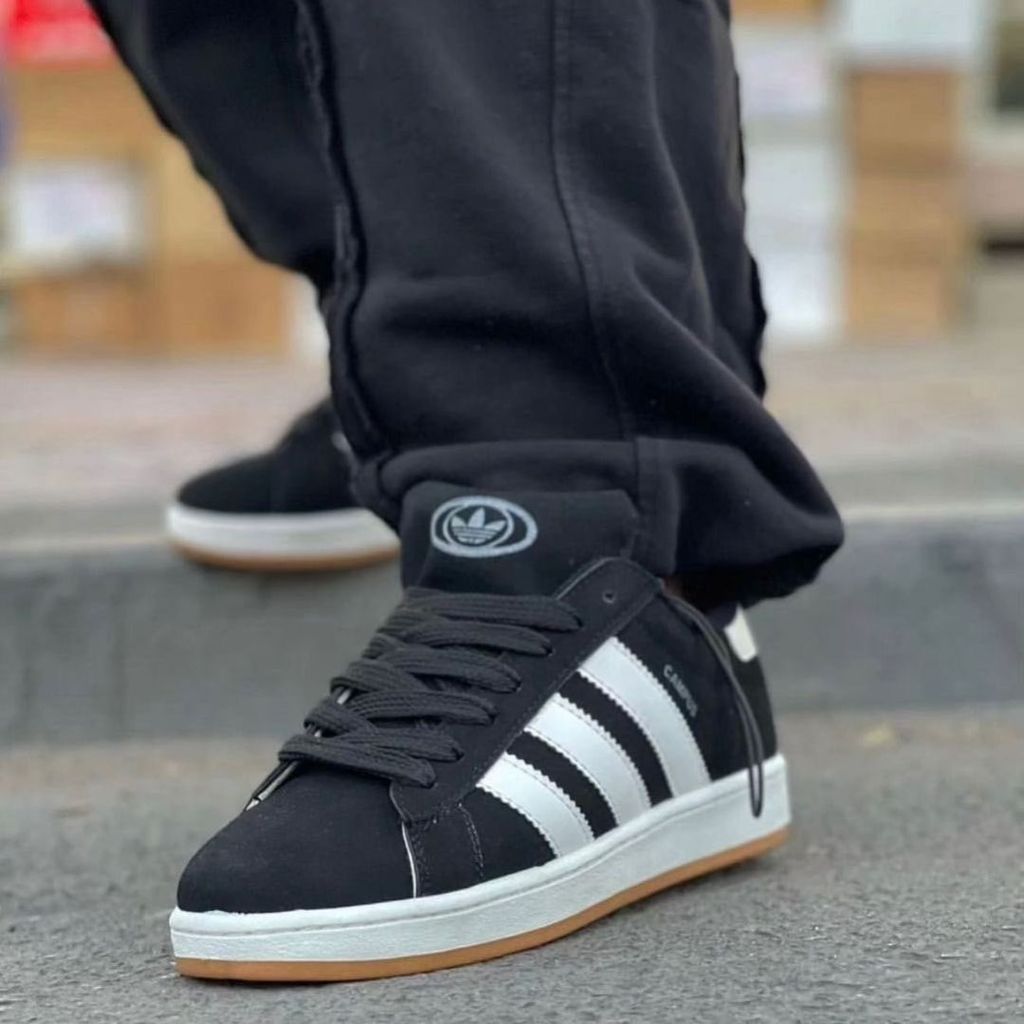 قیمت ارزان کفش ادیداس کمپوس دور دوخت رنگ مشکی