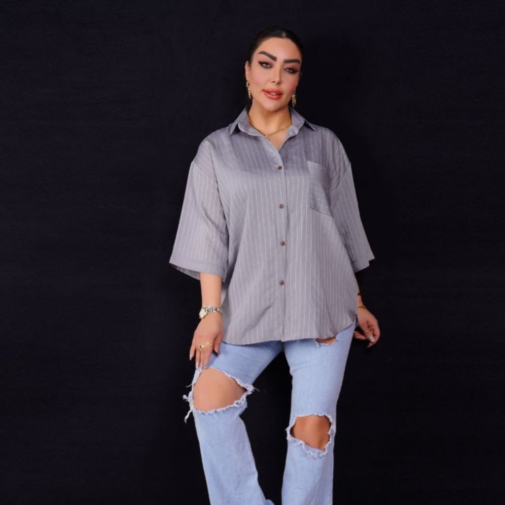 خرید آنلاین شومیز مانتویی ساحل