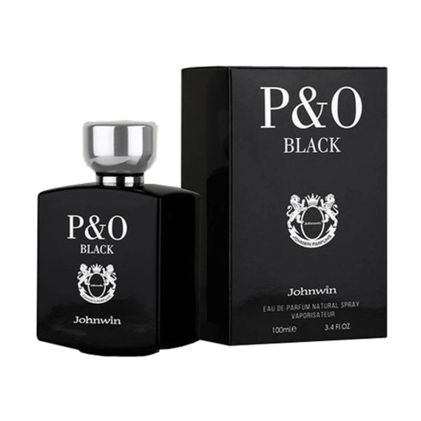 ادکلن مردانه جکوینز مدل P&O Black for Men عطر مردانه جکوینز