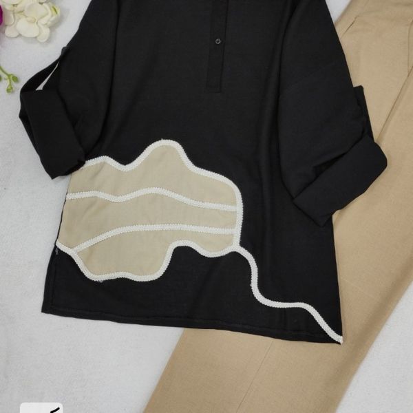 ست شومیز شلوار ترلان