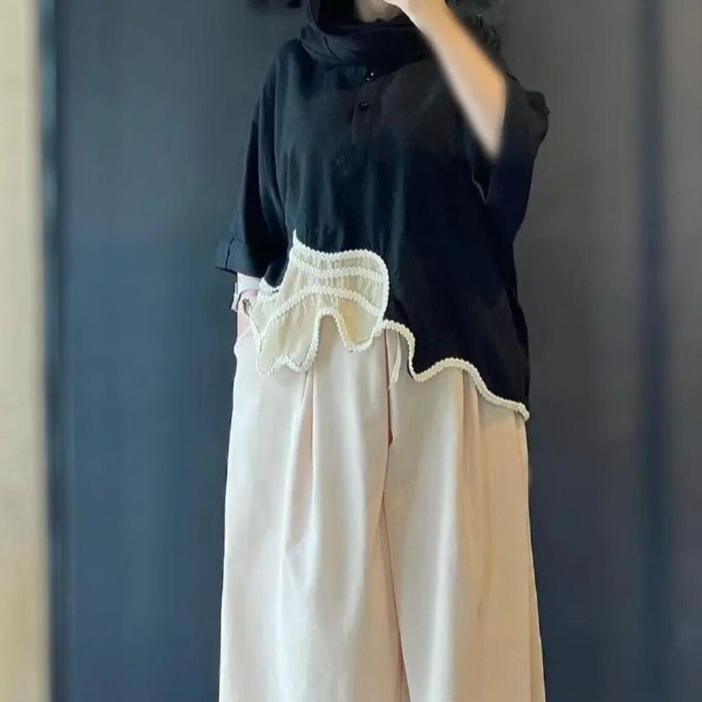 خرید انلاین ست شومیز شلوار ترلان