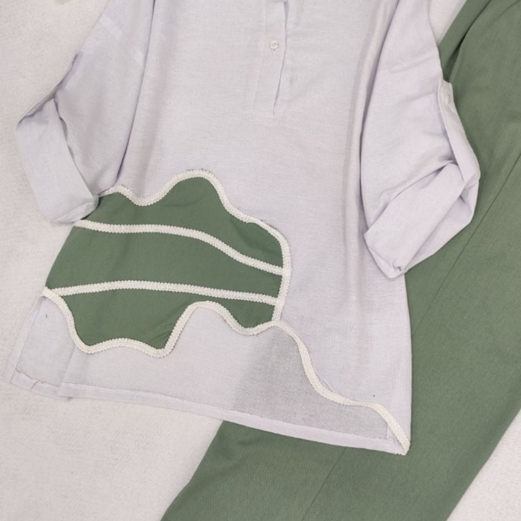 فروش اینترنتی ست شومیز شلوار ترلان