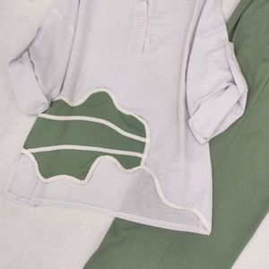 فروش اینترنتی ست شومیز شلوار ترلان