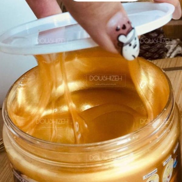 ماسک پیل آف طلا کلاژن کاسه ای وکالی WOKALI
