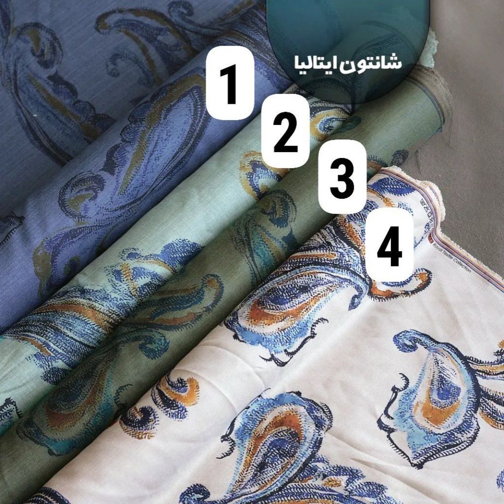 خرید آنلاین پارچه لینن شانتون ایتالیایی