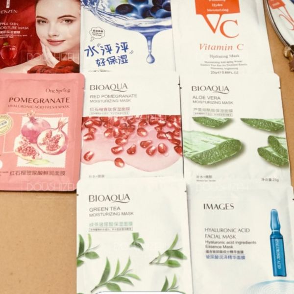 ماسک ورقه ای 10 عددی میکس با رایحه مختلف