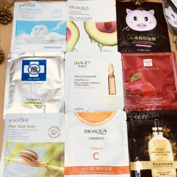 ماسک ورقه ای 10 عددی میکس با رایحه مختلف