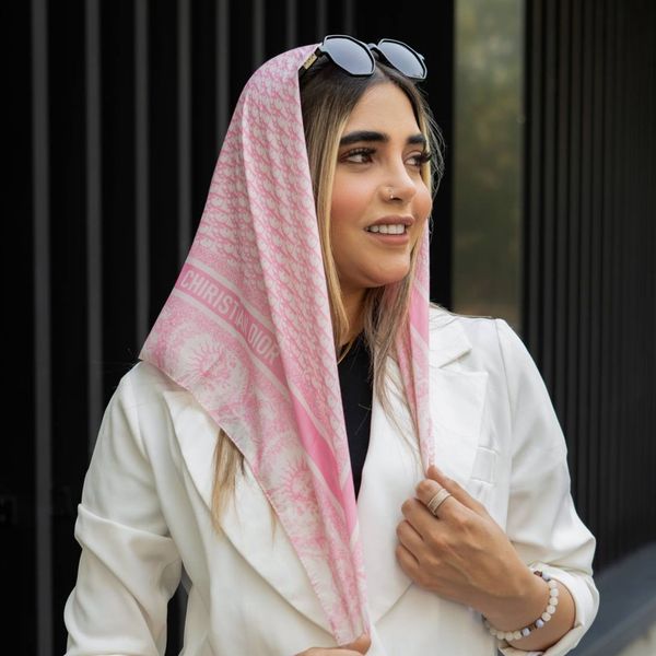 مینی اسکارف تمام نخ دیور