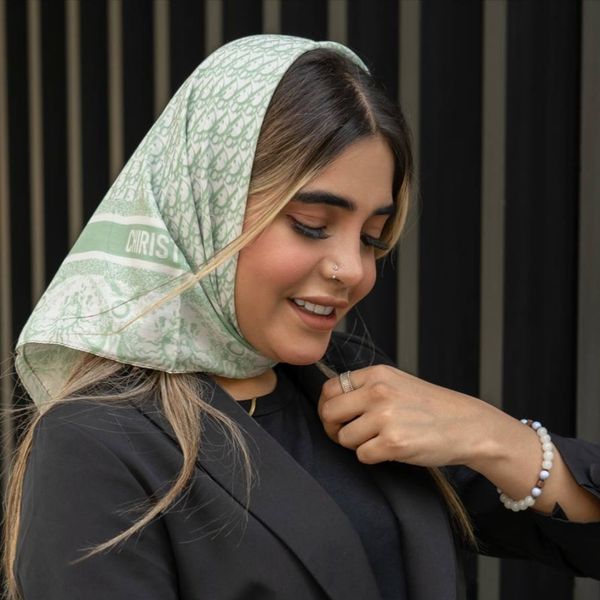 مینی اسکارف تمام نخ دیور