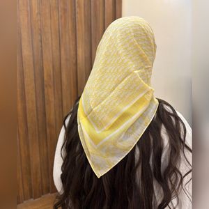 قیمت ارزان مینی اسکارف تمام نخ دیور