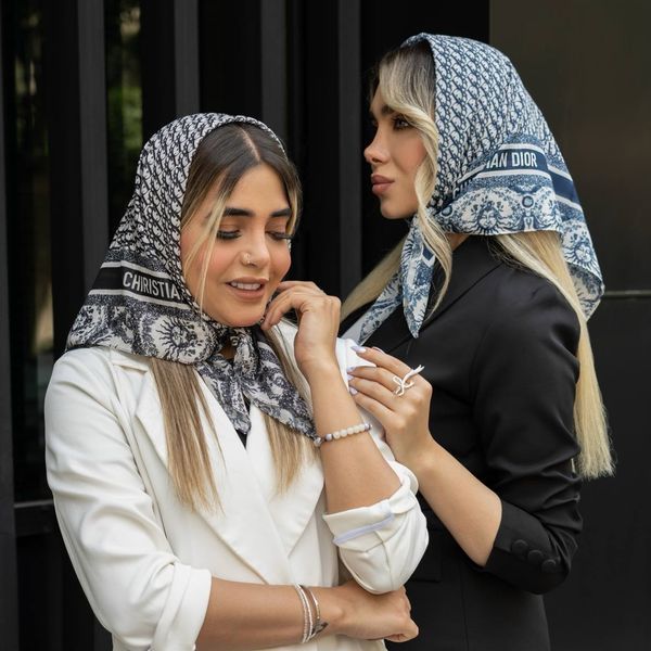 مینی اسکارف تمام نخ دیور