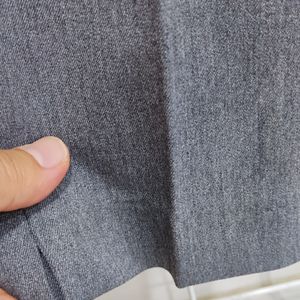 خرید انلاین شلوار راسته اداری گاواردین قد 88 رنگ طوسی تیره