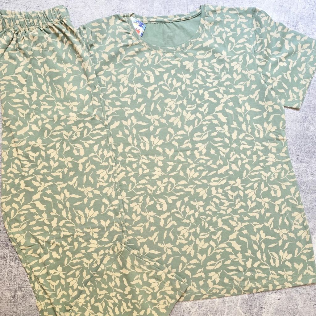 خرید آنلاین ست تیشرت و شلوار زنانه نخ پنبه سوپر