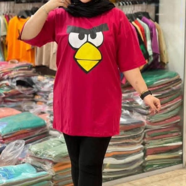 تیشرت لانگ زنانه عروسکی