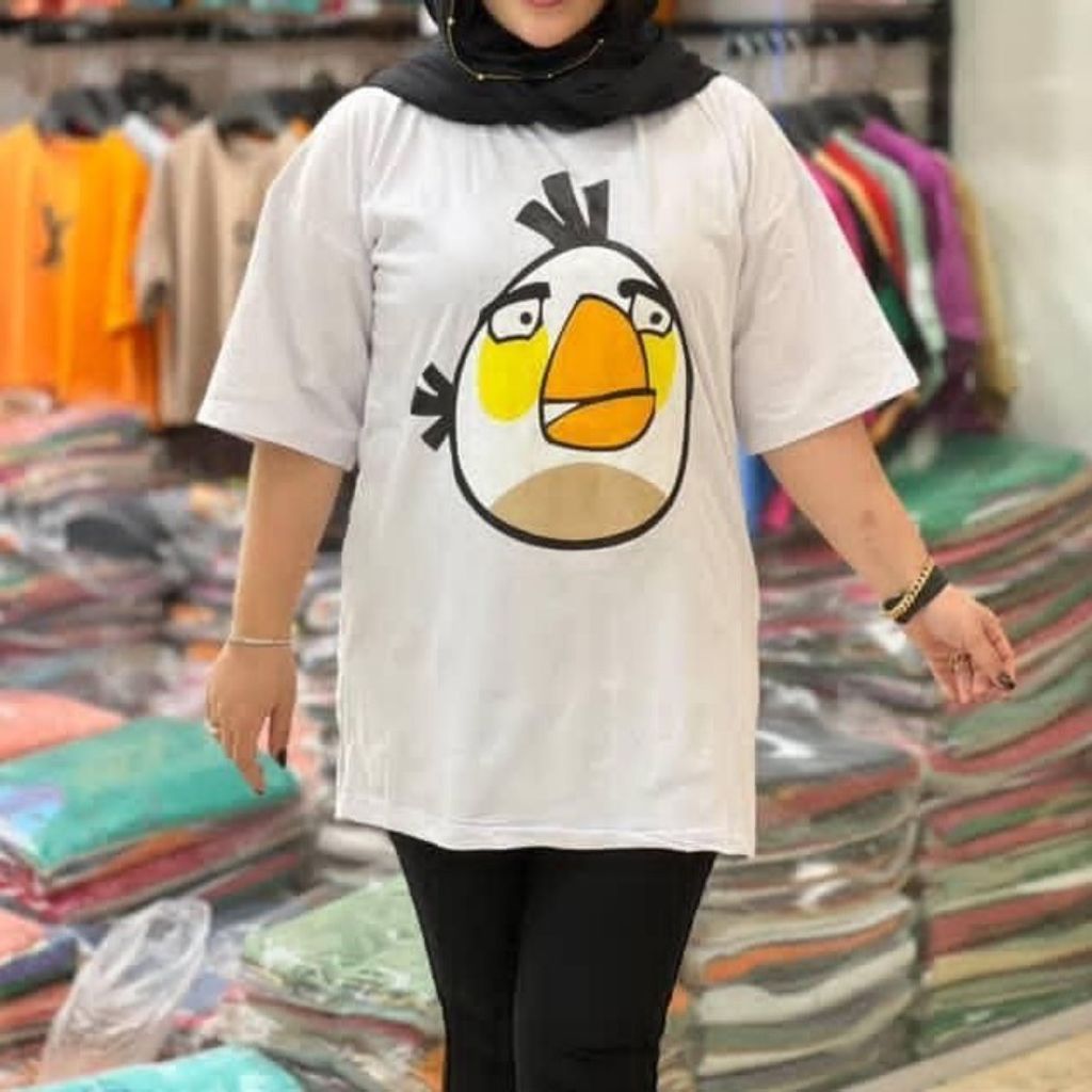 مشخصات تیشرت لانگ زنانه انیمه