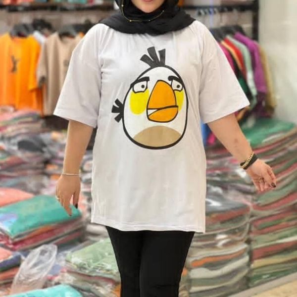 تیشرت لانگ زنانه عروسکی