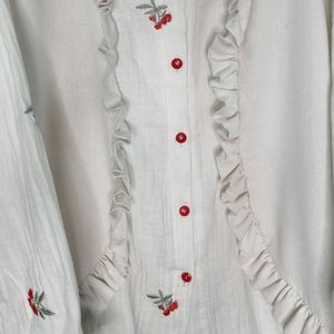 شومیز گلدار زنانه