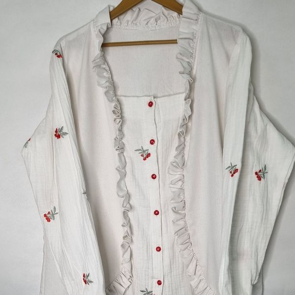 شومیز گلدار زنانه