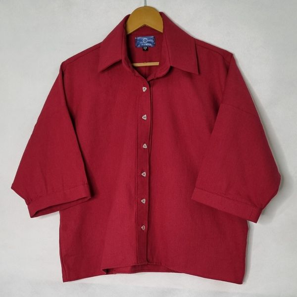 شومیز لینن زنانه رنگ‌بندی