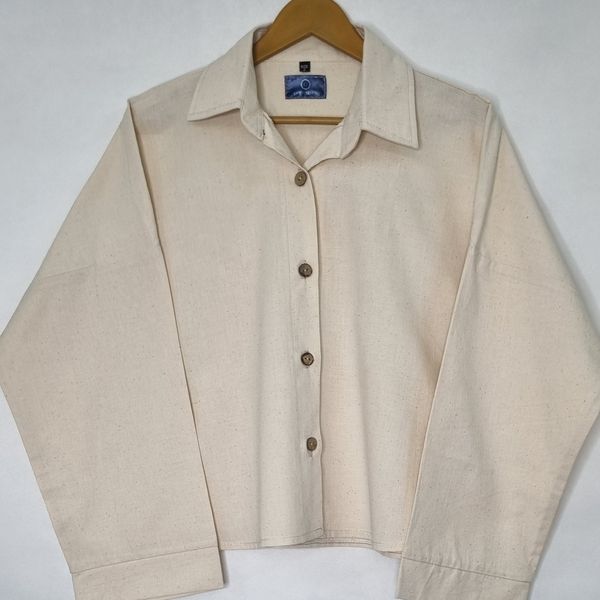 شومیز لینن زنانه رنگ‌بندی