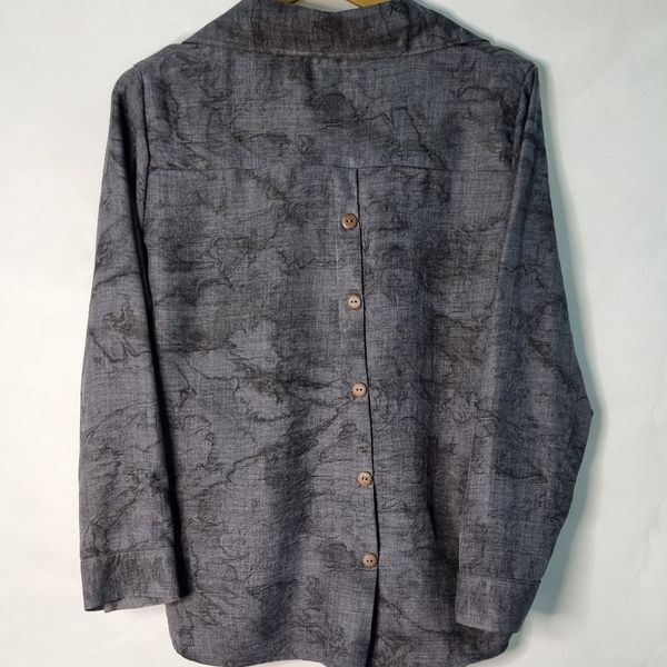 شومیز زنانه تابستانه مدل ساده طرح آبرنگی