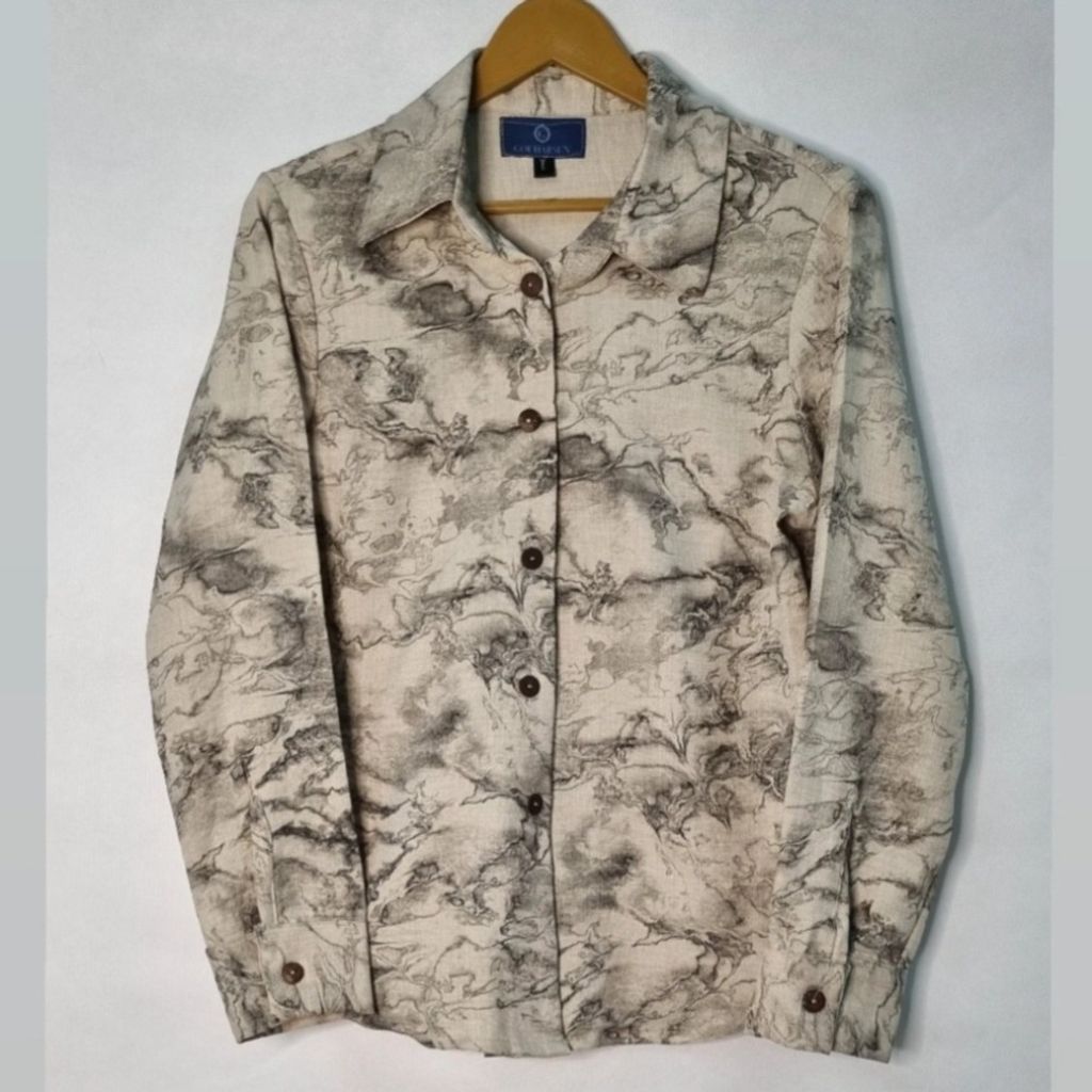 خرید آنلاین شومیز آبرنگی تابستانه زنانه