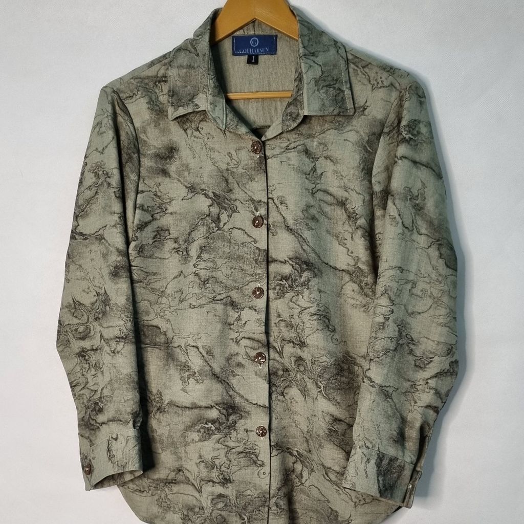 قیمت ارزان شومیز آبرنگی تابستانه زنانه