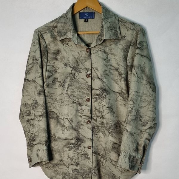 شومیز زنانه طرح آبرنگی