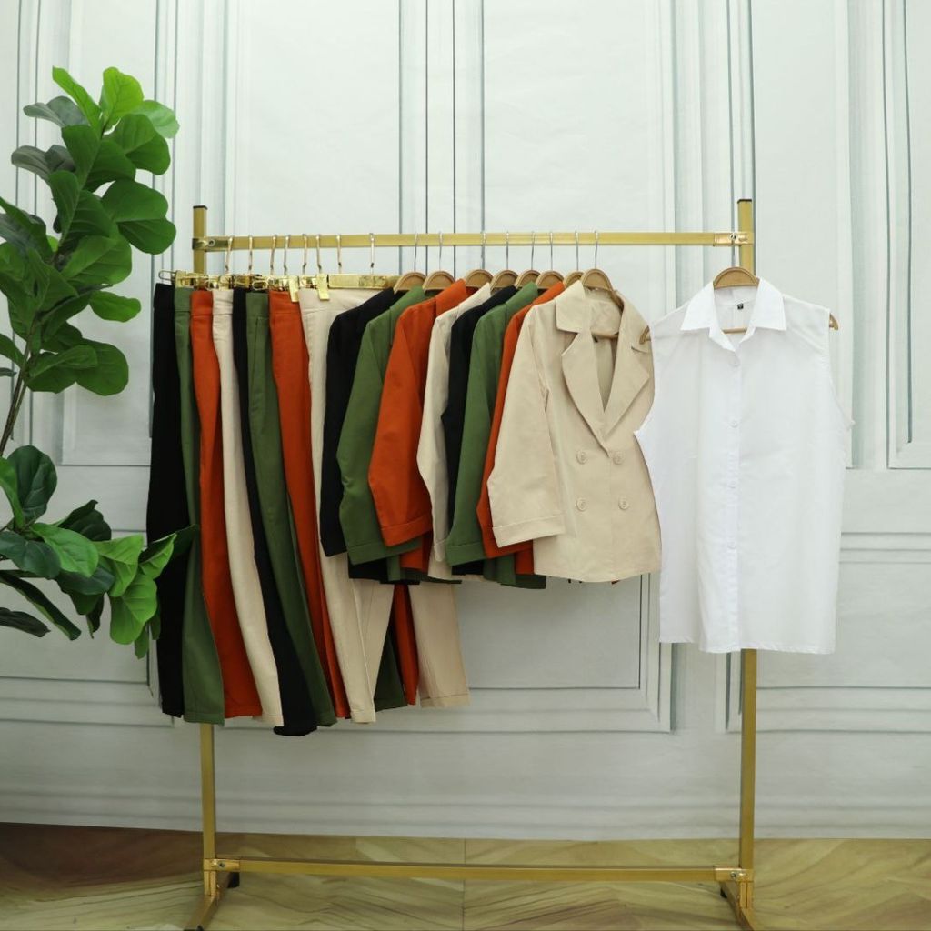 خرید انلاین ست سه تیکه کت شومیز و شلوار