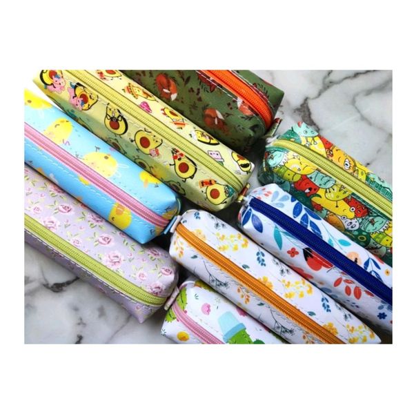 جامدادی تک زیپ چرم اقتصادی