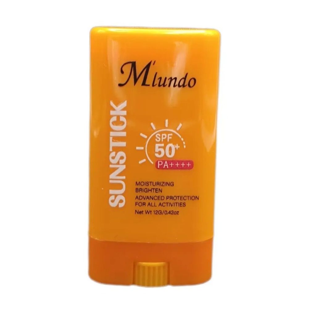 فروش اینترنتی ضد آفتاب استیکی مرطوب کننده و روشن کننده مدل پرتقال SPF 50 میندو Miundo