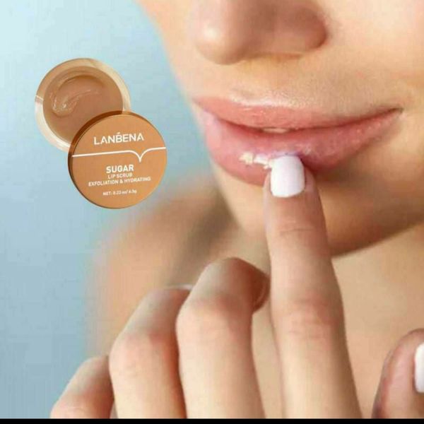اسکراب لب شکر قهوه ای لانبنا
