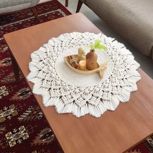 قیمت ارزان رومیزی گرد مکرومه دکوراتیو مدرن برند ارت بیوتی