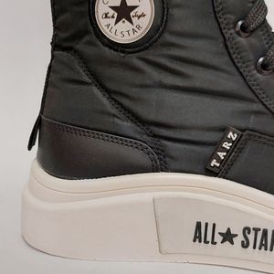 مشخصات کتونی آلستار لژ بلند مشکی All star