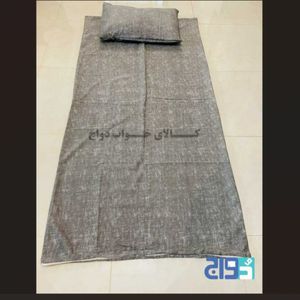 ملحفه تشک زمینی طرح پتینه (طوسی)