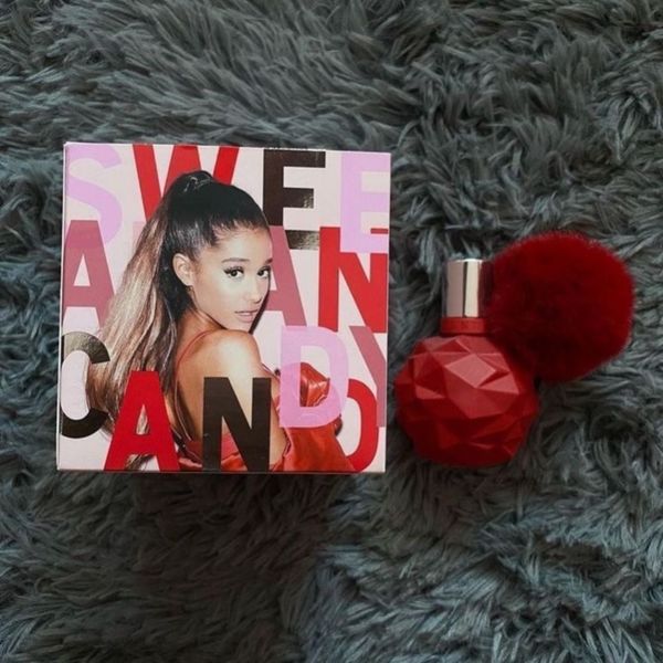 تستر عطر و ادکلن زنانه آریانا گراندی سویت لایک کندی لیمتد ادیشن ادوپرفیوم