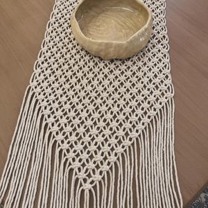 خرید انلاین رانر مکرومه بافی طرح مروارید